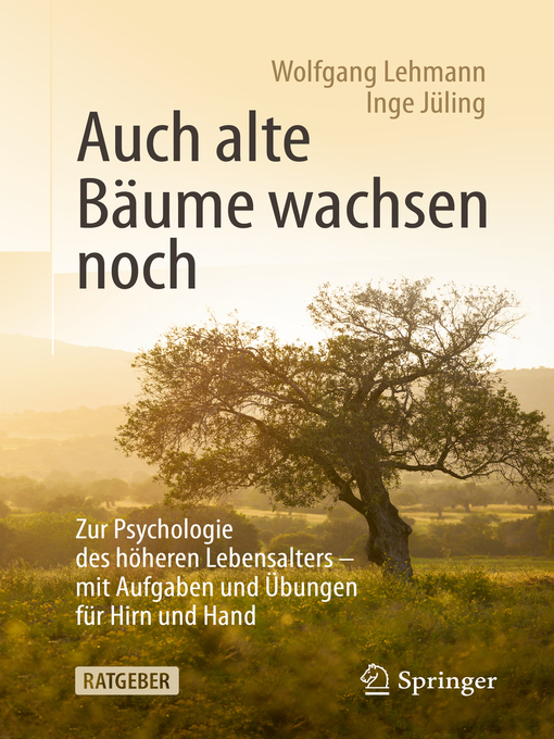 Title details for Auch alte Bäume wachsen noch by Wolfgang Lehmann - Available